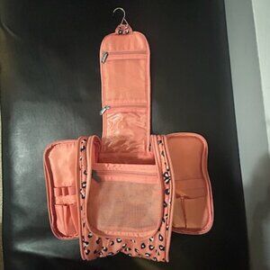 Narwey - Women's Toiletry Bag, Orange Leopard